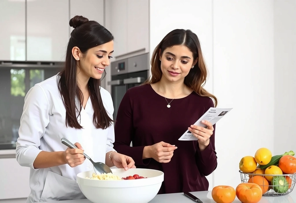 Ernährungsberaterin gibt Ratschläge zu gesunder Lebensweise